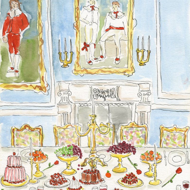 Dessert table