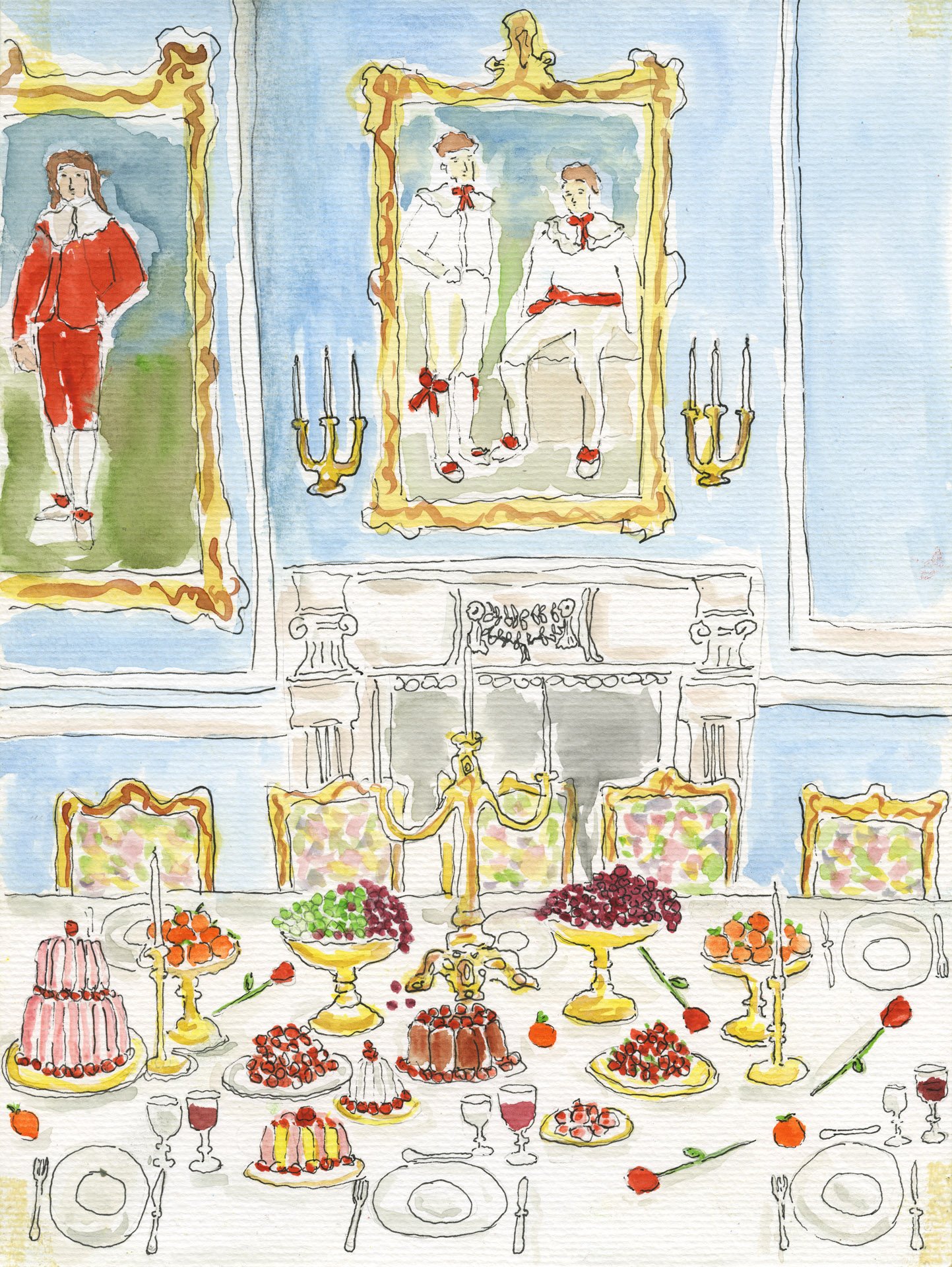 Dessert table