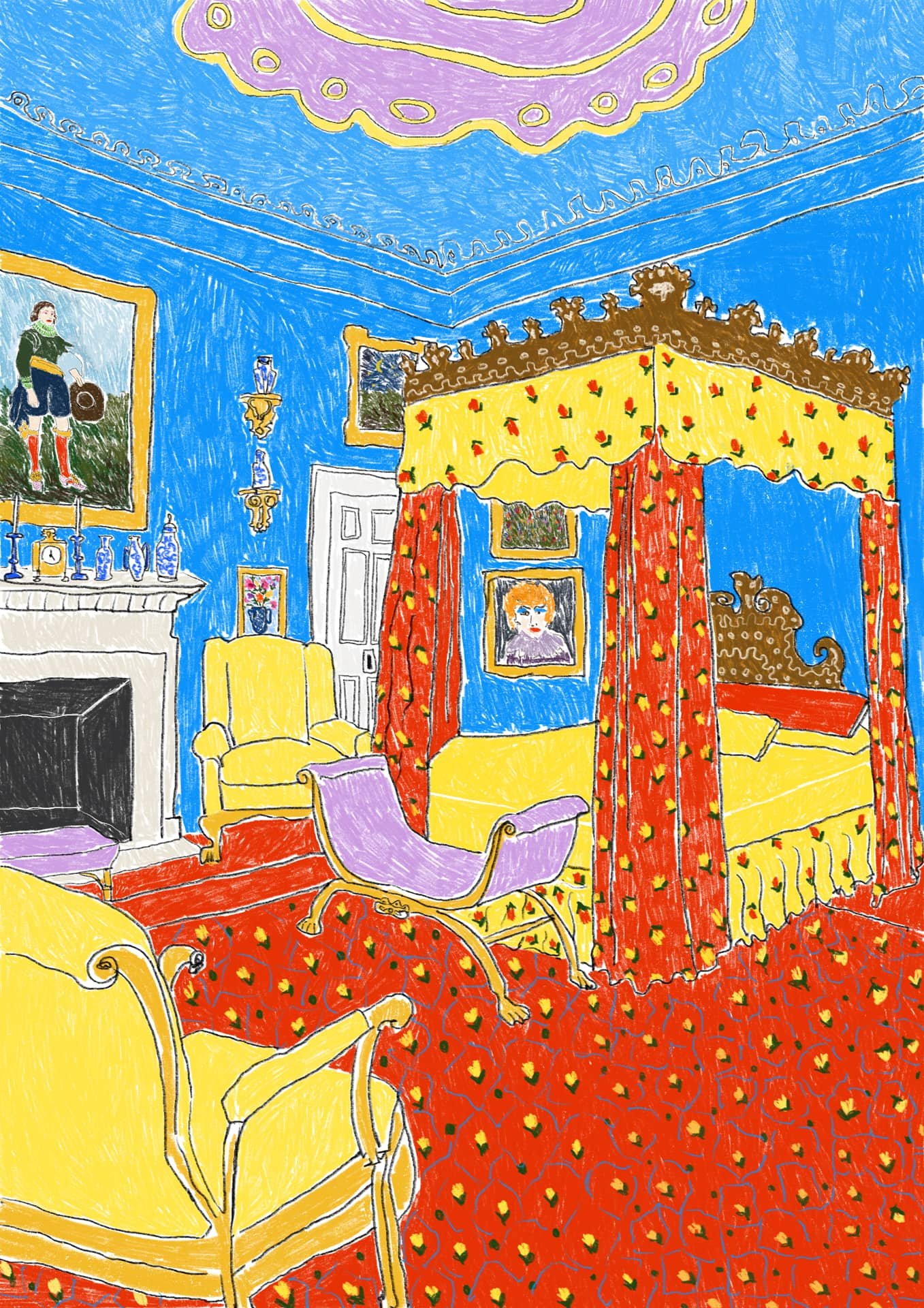 The red carpet room